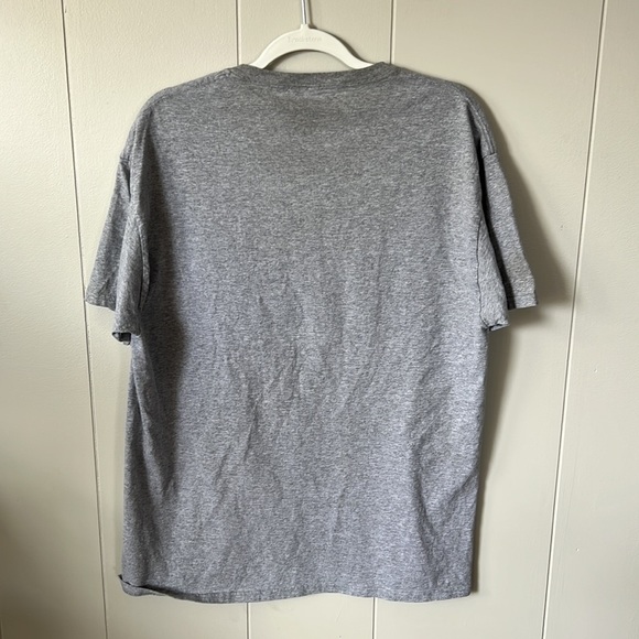 Mickey Mouse Disney T-Shirt Vintage Style Sz Large Gray Short Sleeve Cotton - Picture 4 of 4